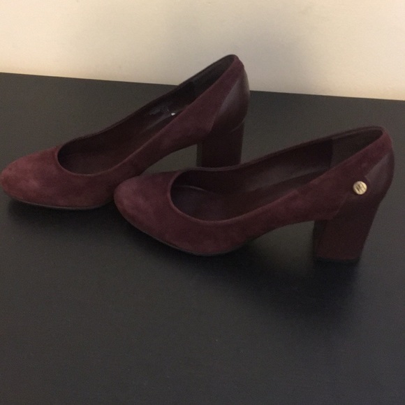 Tommy Hilfiger Shoes - Tommy Hilfiger Suede Block Heel